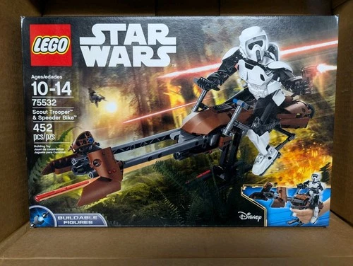 LEGO Star Wars Scout Trooper & Speeder Bike 75532 New In Factory Sealed Box
