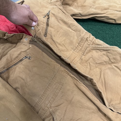 Vintage USA Oshkosh B Gosh Coveralls Work Overalls Union Made Good Shape 40R - Picture 16 of 21