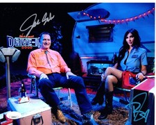 Joe Bob Briggs & Diana Prince signed 8x10 Photo Darcy the Mail Girl The Last Dri