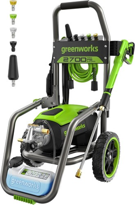 #ad Greenworks Pro Brushless 2700 PSI 2.3 GPM Max 1.2 GPM Electric Pressure Washer $349.99