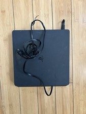 Sony PlayStation 4 Slim Black Console with Controller, Wi-Fi, Blu-Ray, HDMI