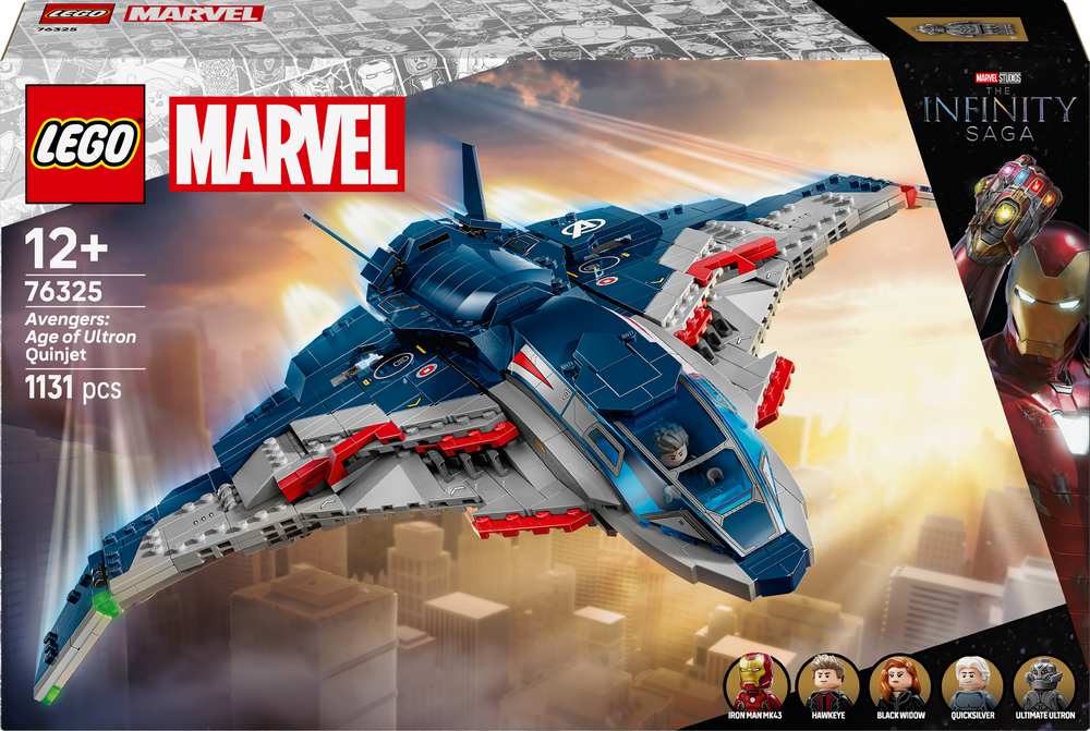 LEGO Marvel Super Heroes 76325 Avengers Age of Ultron Quinjet 1131