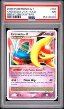 2008 POKEMON DIAMOND & PEARL GREAT ENCOUNTERS #103 CRESSELIA LV.X-HOLO PSA 7 on eBay