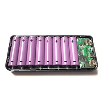 DIY PD Power Bank Case 18650 Battery Fast Charger Welding-Free Without Battery X