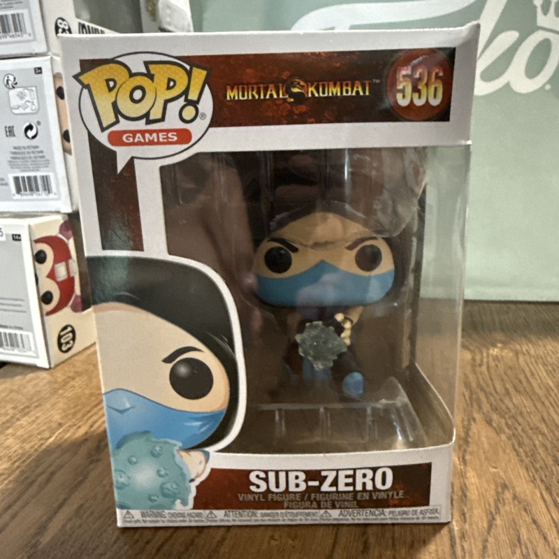 Funko Pop! Games: SUB-ZERO #536 Mortal Kombat *NIB***