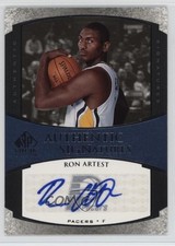 2005 SP Signature Edition Authentic Signatures Metta World Peace #AS-RA Auto 0r4