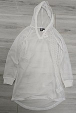 Ideology Mesh Pullover Hoodie Size M - NWT