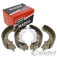 Mapco Bremsbacken Satz Hinten Passend FüR Nissan Kubistar Renault Kangoo | 8856