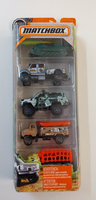 Matchbox Jungle Mission 5Er Pack DVL87 Neu&Ovp