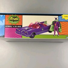 McFarlane Toys Gold Label Batman Classic TV Series Batmobile & The Joker Figure