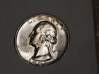 Uncirculated Proof 1956 Philadelphia Mint Silver Washington Quarter slabbed