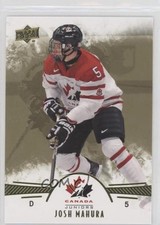 2016 Upper Deck Team Canada Juniors Men's Team Gold Josh Mahura #51 0d7y