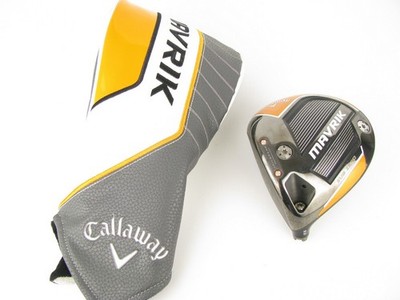 LEFT HAND Callaway Mavrik Sub Zero Driver 9 degree HEAD ONLY +Headcover #318-9-1