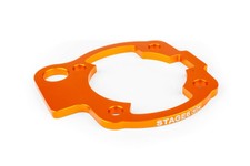 Distanziale piede cilindro 5mm Stage6 CNC arancione Minarelli AM6