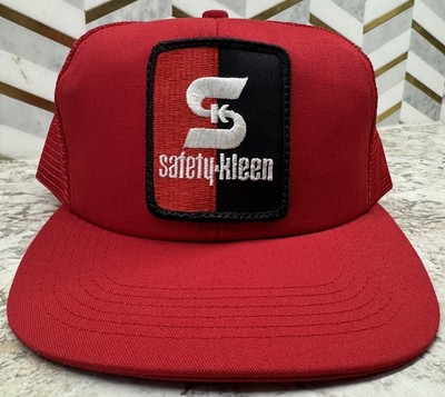 #ad Safety Kleen Trucker Hat Mesh SnapBack USA Made K Products Vintage $15.00
