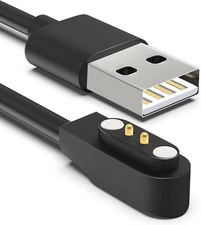 Bicmice 2-Pack Magnetic USB Charger Cable for Wyze Letsfit YAMAY