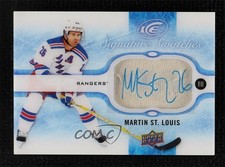 2015 Upper Deck Ice Signature Swatches /149 Martin St Louis #SS-MS Auto HOF 0o5t