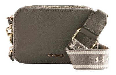 Ted Baker Stunna Mini Webbing Crossbody Bag Umhängetasche Tasche Mid - Grey Neu