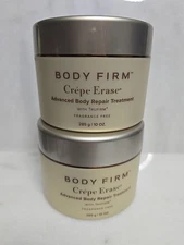2 BODY FIRM CREPE ERASE Advanced Body Repair Treatment w/TruFirm 10oz  UnSEALED 