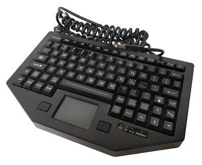 iKey FT-88-911-TP-JP11-USB Mobile USB Rugged Keyboard Backlit Touchpad