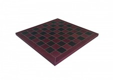 Italfama Scacchiera In Pelle 32x32cm Fatta A Mano In Italia 3.5cm