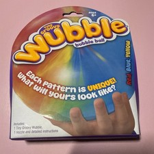 Tiny Groovy Wubble Bubble Ball Red Blue Yellow