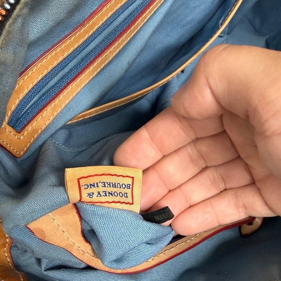 Dooney & Bourke Retro Grafica Satchel Handbag- see all photo’s - Image 4 of 4