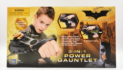 Thinking Way Toys - Batman Begins - 3 in 1 Power Gauntlet Rollenspiel Requisite Replik