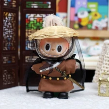 Doll Clothes Accessories Set for Labubu Plush Doll,Fits43cm Dolls (No Doll)