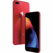 Apple iPhone 8 Plus 64GB Red, 4G, Unlocked, 100% Battery Health - Good Condition
