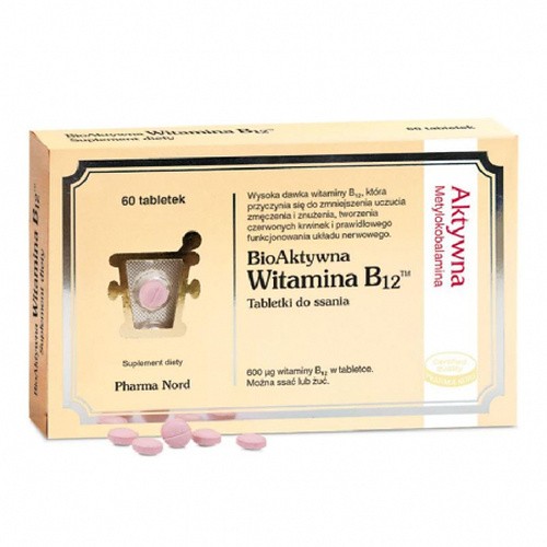 Pharma Nord Bio-Vitamin B12 Chewable Tablets (60)  BBE 05/2028 - Image 7