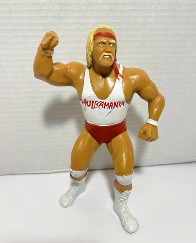 Vintage WWF LJN Hulk Hogan White Shirt 8