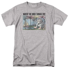 Where The Wild Things Are Cover Art Licensed Adult T-Shirt