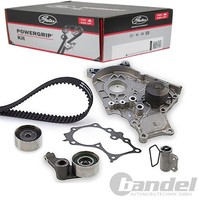 Gates Zahnriemensatz + Wasserpumpe Passend FüR Toyota Avensis Corolla Previa