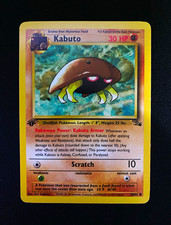Kabuto First Edition 50/62 - Fossil - English Pokémon TCG - MP on eBay