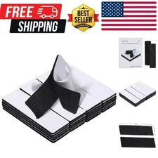 Easy To Use 1x4 Inch Hook and Loop Fasteners – 20 Sets Heavy-Duty Adhesive Tape