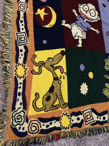 Vintage The Northwest Company Rugrats Tapestry Throw Blanket 59x41 - Picture 2 of 13