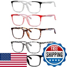 Eyekepper Reading Glasses Large Frame 5 Pack 2.50