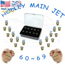 20pcs For Holley Carburetor 14-32 Gas Main Jets Kit 60-69 2 Each 20pack 60-2-us 20pcs For Holley Carburetor 14-32 Gas Main Jets Kit 60-69 2 Each 20pack 60-2-us