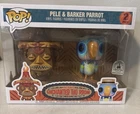 Funko Pop! Enchanted Tiki Room Pele & Barker Parrot 2-Pack Disney Park Exclusive