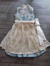 Astrid Söll Dirndl Couture Marry me Hochzeitsdirndl Stehkragen Gr. 40 NEU 