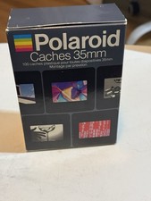 New Sealed POLAROID 35mm Plastic Snap-together Slide Mounts Box of 100