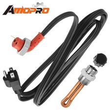 Engine Block Heater Kit For Dodge Ram 2500 3500 L6 5.9l 6.7l 5003619ab 3600008 Engine Block Heater Kit For Dodge Ram 2500 3500 L6 5.9l 6.7l 5003619ab 3600008