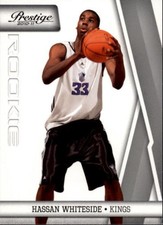 2010-11 Panini Prestige Rookie Card RC #183 Hassan Whiteside. rookie card picture