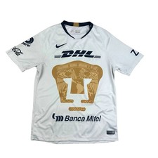 Nike Pumas UNAM 2018-19 Home Shirt Medium DHL Telcel Herbalife White