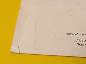 Skate or Die 1988 Nintendo NES Manual de instrucciones - &iexcl;Solo folleto! - NES-01-USA