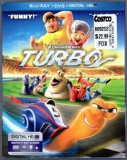 Turbo By Dreamworks Blu Ray/DVD Combo/No Digital Slipcover