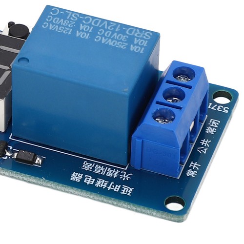 Time Delay Relay 12VDC Switching Controller Board Timer With LCD Display - Picture 1 of 12