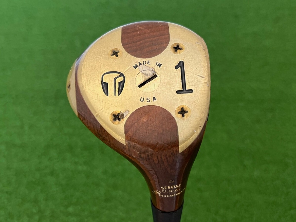 Trumph Golf of Orlando GENUINE USA PERSIMMON DRIVER Right Handed