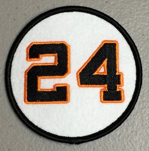 willie mays jersey number